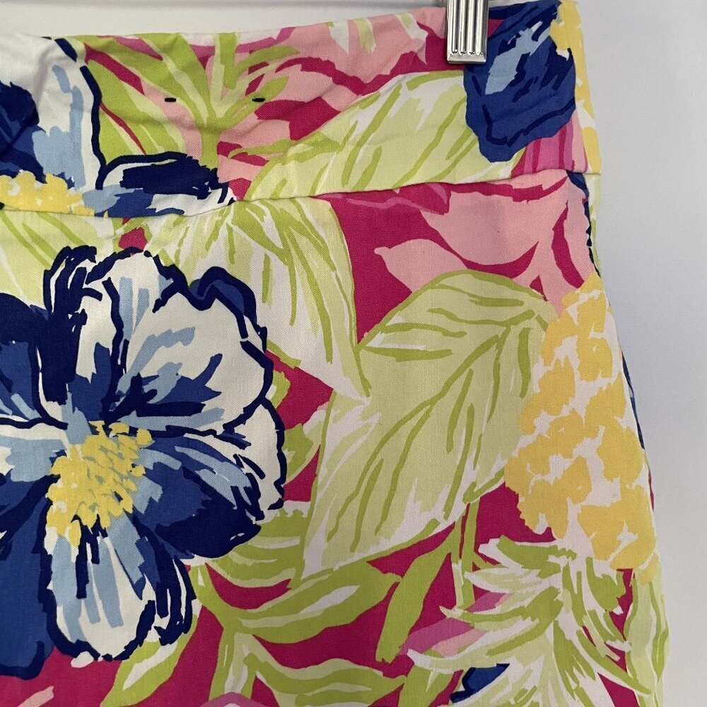 Rafaella‎ Womens Floral Print Skort Length 16" Waist 16" - Picture 2 of 7